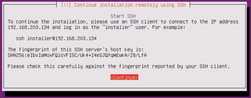 Linux network instal